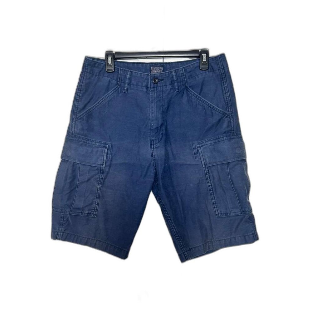 Levi's Cargo Shorts Men's Size 32 Navy Blue Outdoors Classic
